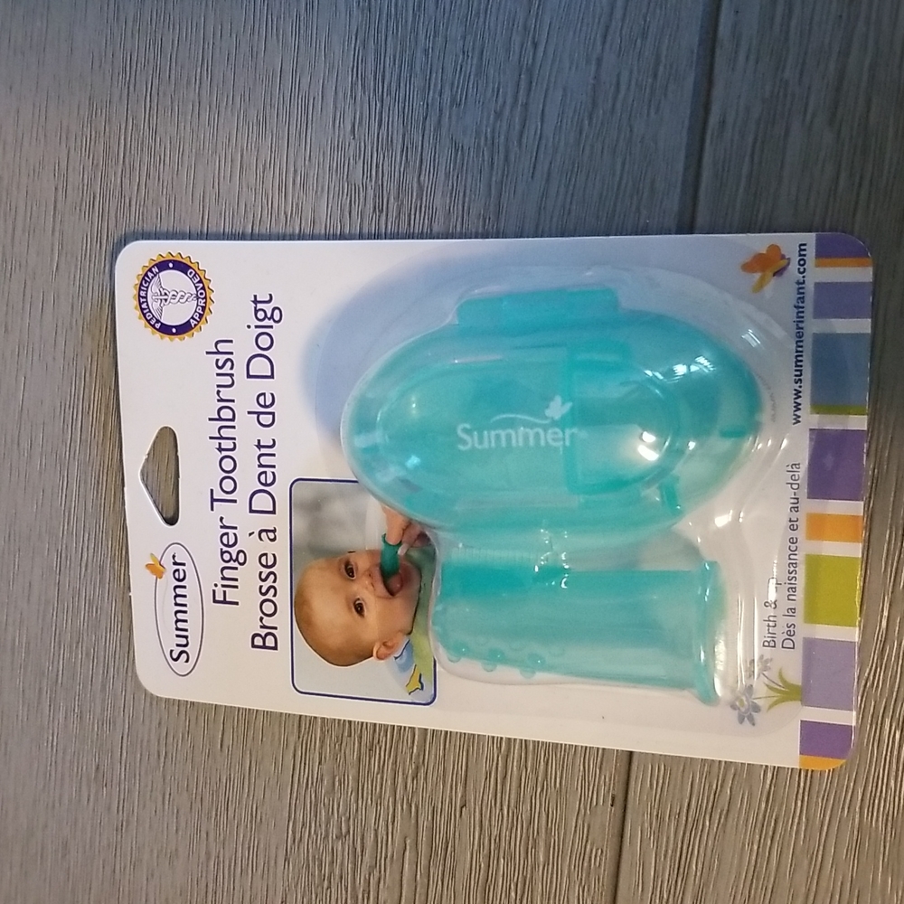Summer finger toothbrush
